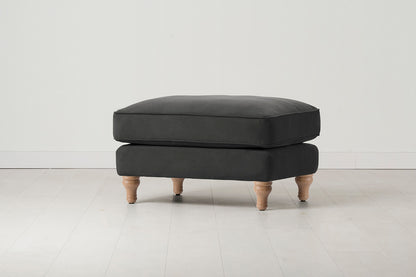 Model 15 Ottoman, Oak / Charcoal