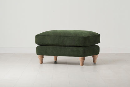Model 15 Ottoman, Oak / Conifer