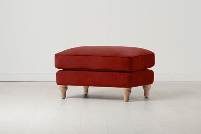 Model 15 Ottoman, Oak / Harissa