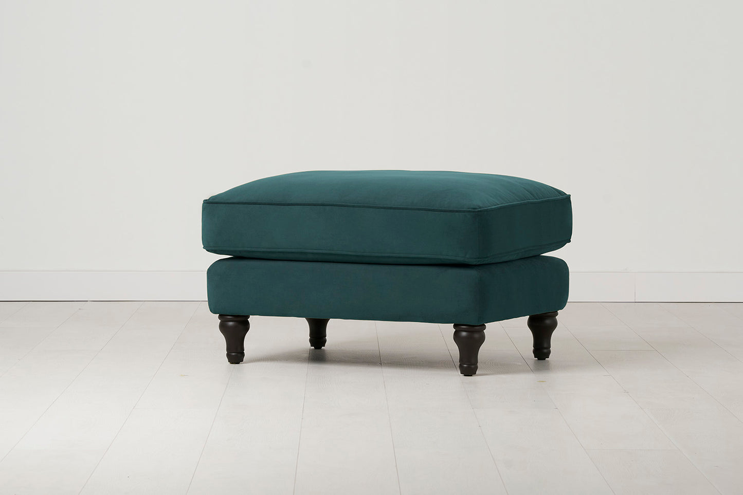 Model 15 Ottoman, Kingfisher