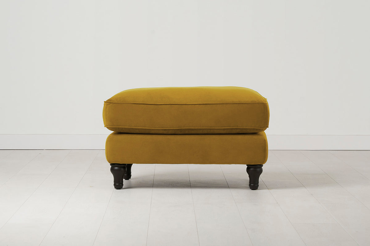 Model 15 Ottoman, Mustard