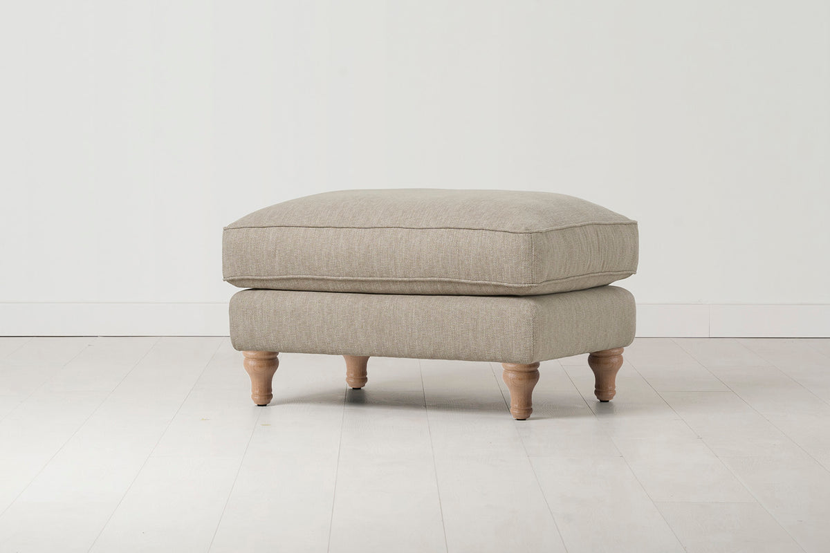 Model 15 Ottoman, Oak / Pumice