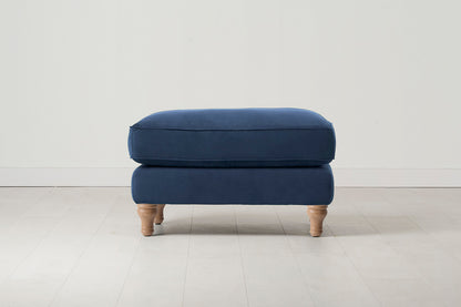 Model 15 Ottoman, Oak / Teal
