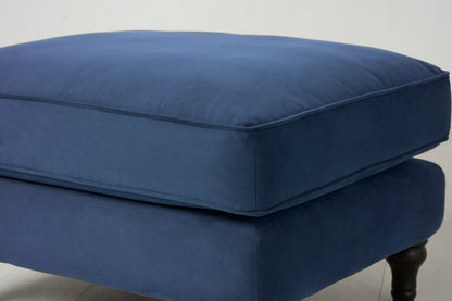 Model 15 Ottoman, Teal