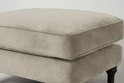 Model 15 Ottoman, Flax