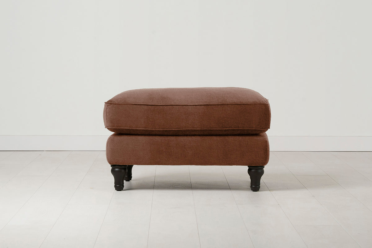 Model 15 Ottoman, Russet
