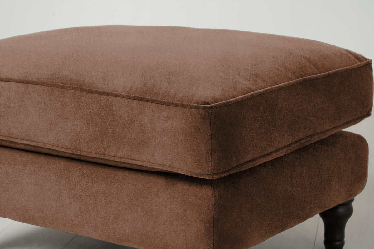 Model 15 Ottoman, Russet