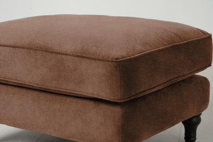 Model 15 Ottoman, Russet