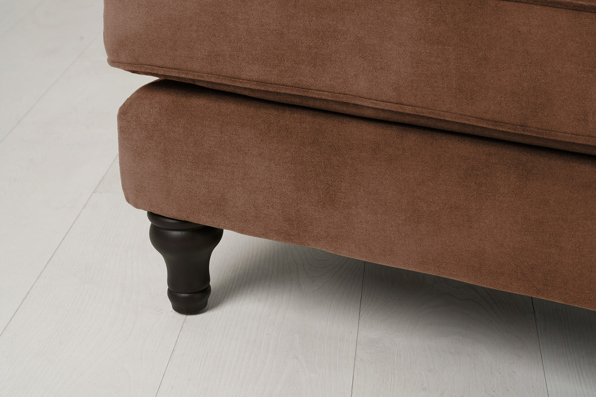 Model 15 Ottoman, Russet