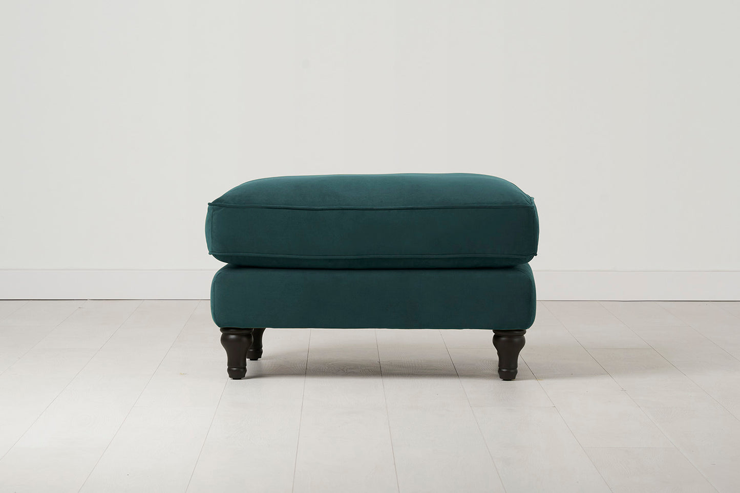 Model 15 Ottoman, Kingfisher