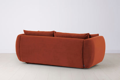 Model 16 3 Seater Sofa, Brick