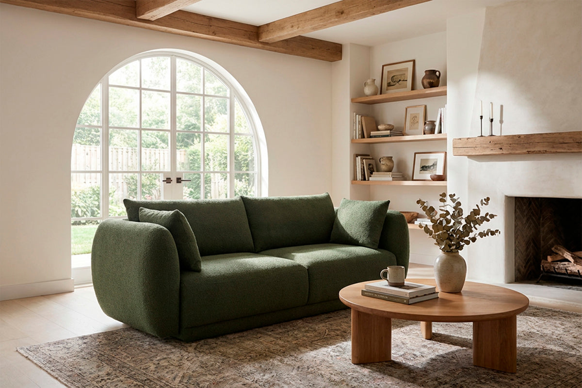 Model 16 3 Seater Sofa, Fern