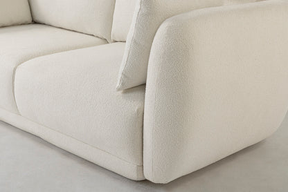 Model 16 3 Seater Sofa, Ivory