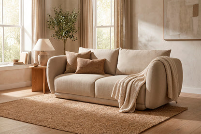 Model 16 3 Seater Sofa, Oatmeal