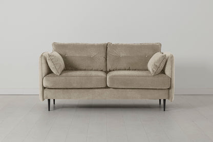 Model 19 2 Seater Sofa, Flax