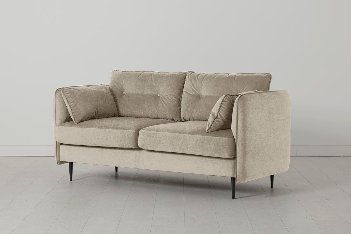 Model 19 2 Seater Sofa, Flax