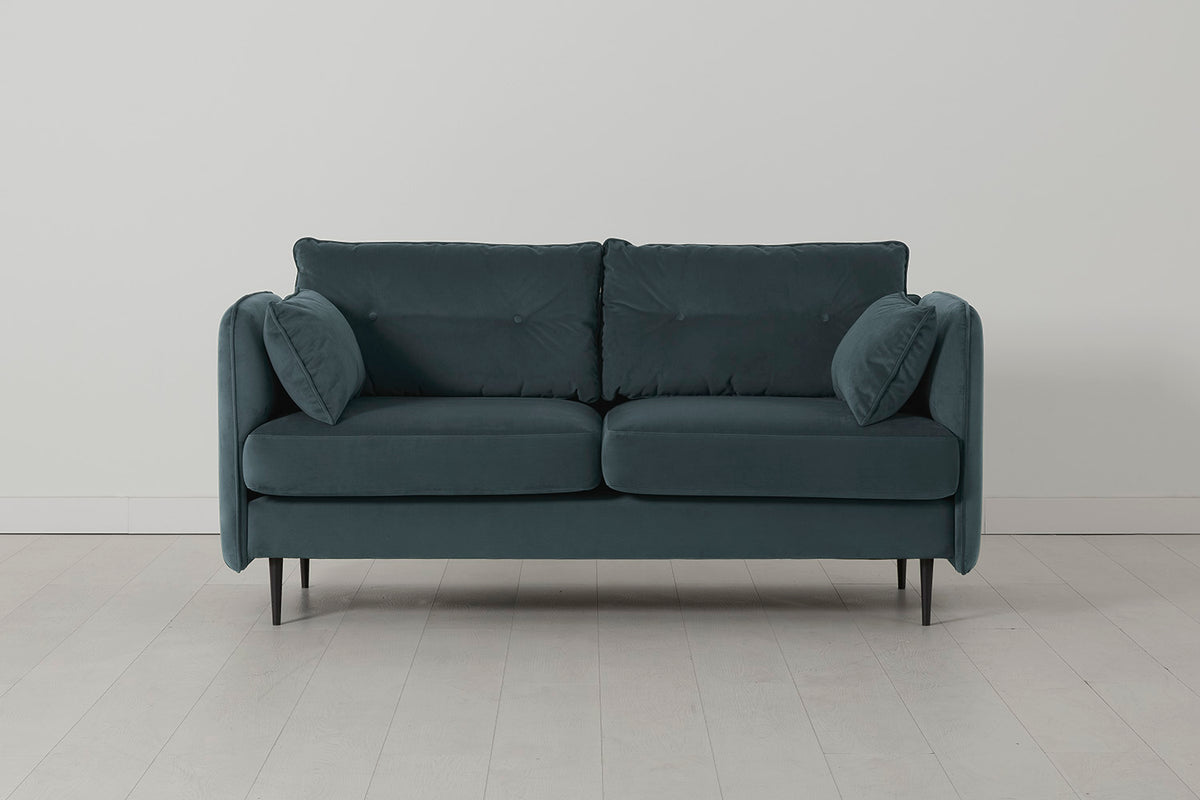 Model 19 2 Seater Sofa, Petrol