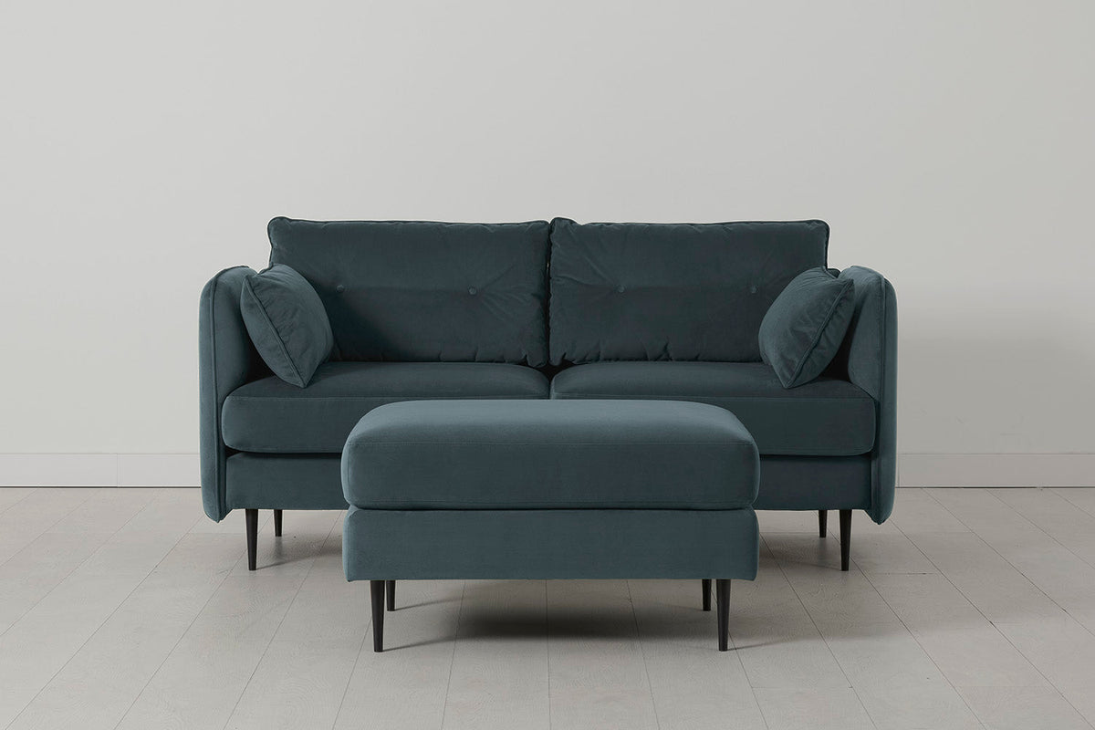 Model 19 2 Seater Sofa, Petrol