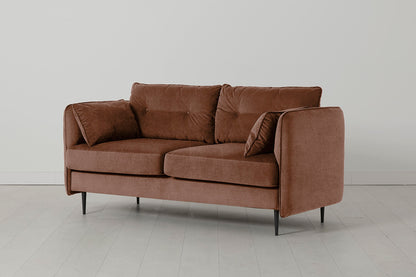 Model 19 2 Seater Sofa, Russet