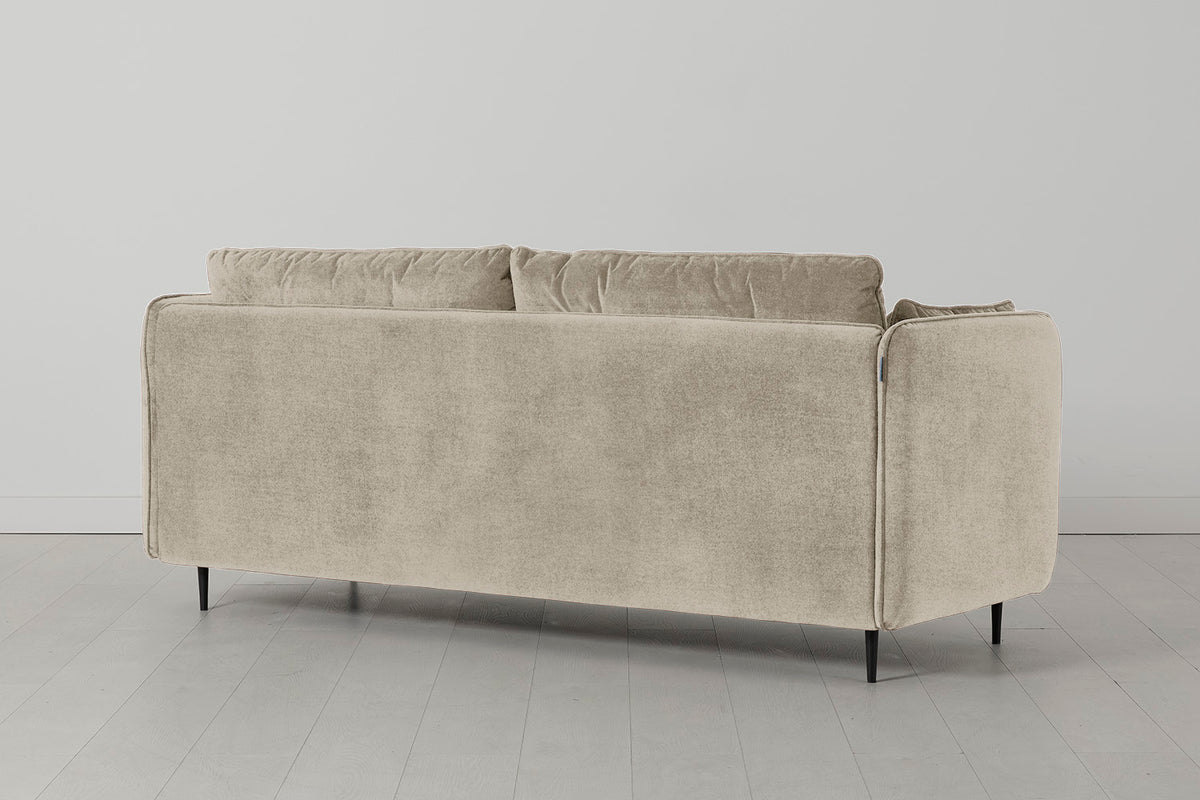 Model 19 3 Seater Sofa, Flax