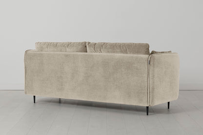 Model 19 3 Seater Sofa, Flax