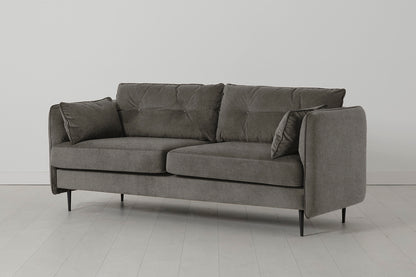 Model 19 3 Seater Sofa, Mink