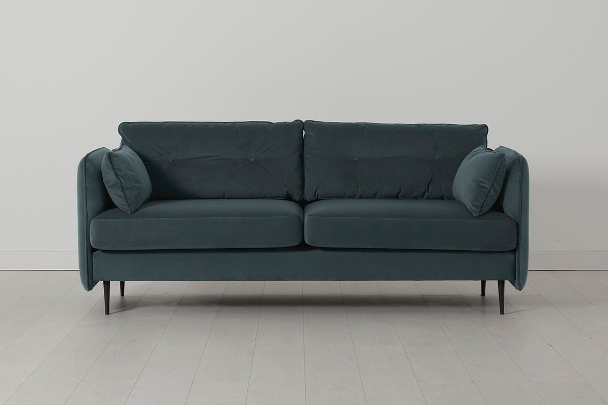 Model 19 3 Seater Sofa, Petrol