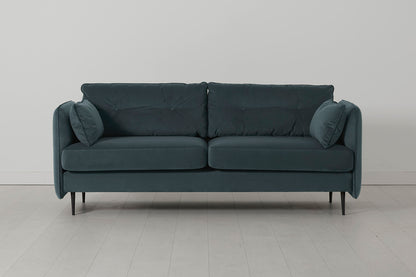 Model 19 3 Seater Sofa, Petrol
