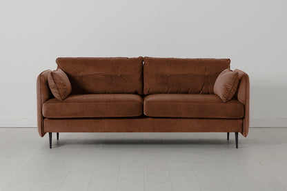 Model 19 3 Seater Sofa, Russet
