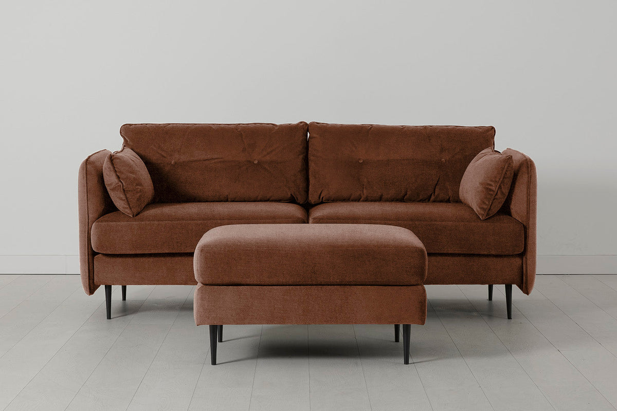 Model 19 3 Seater Sofa, Russet
