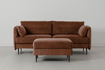 Model 19 3 Seater Sofa, Russet