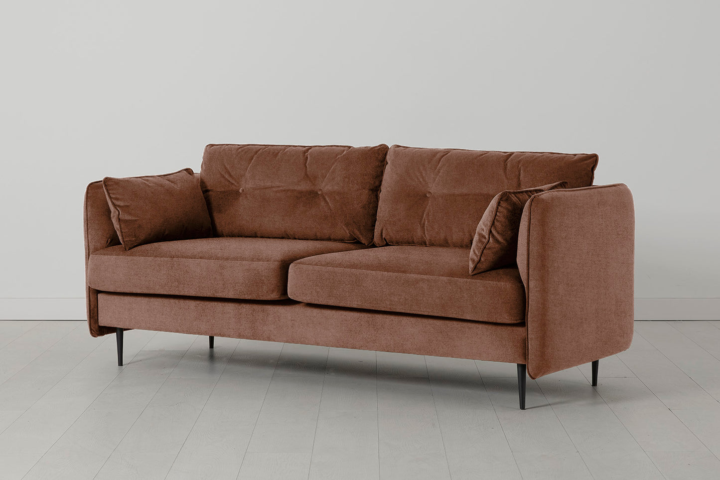 Model 19 3 Seater Sofa, Russet