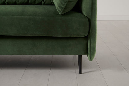 Model 19 Loveseat, Conifer — Leg Detail