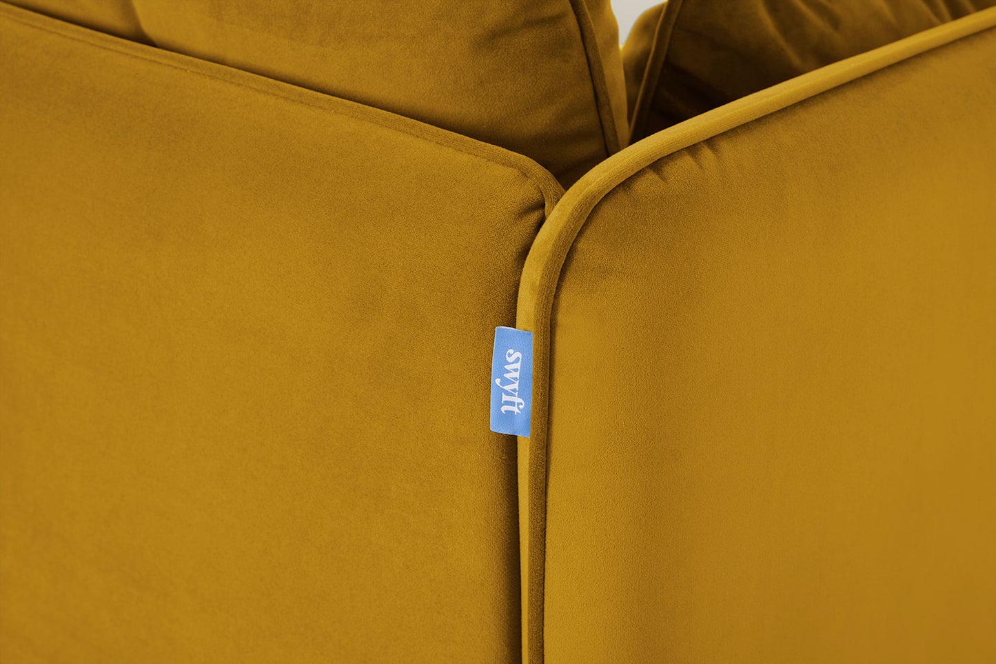 Model 19 Loveseat, Mustard