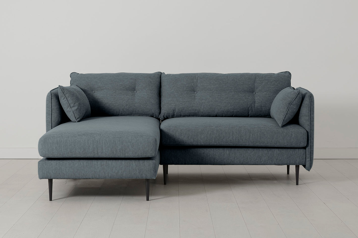 Model 19 3 Seater Left Chaise Sofa, Marine