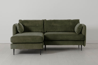 Model 19 3 Seater Left Chaise Sofa, Pine