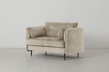 Model 19 Loveseat, Flax