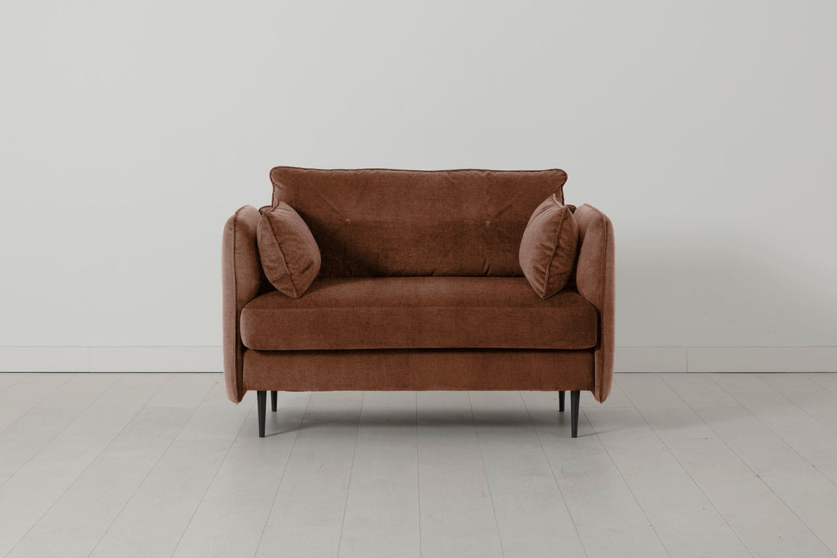 Model 19 Loveseat, Russet