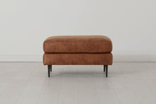 Model 19 Ottoman, Chestnut — Front View