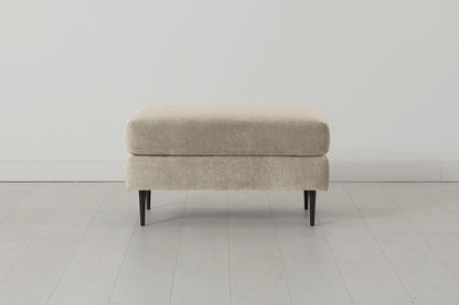 Model 19 Ottoman, Flax