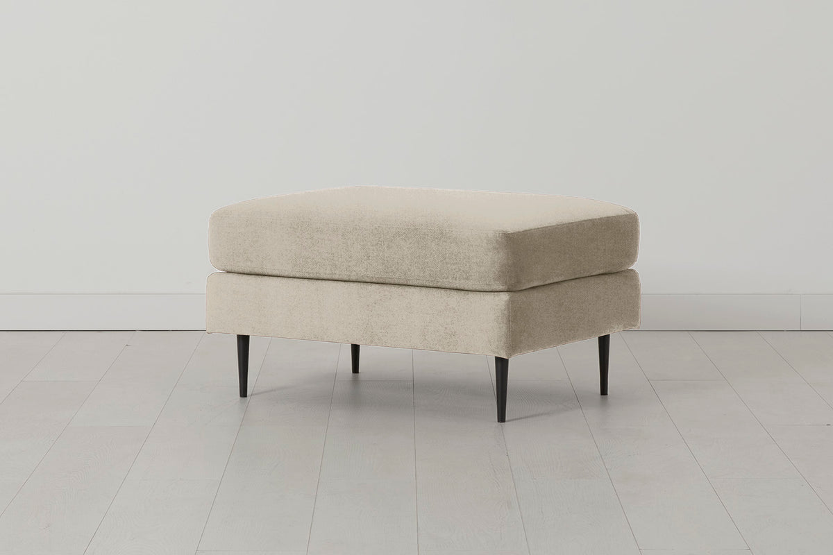 Model 19 Ottoman, Flax