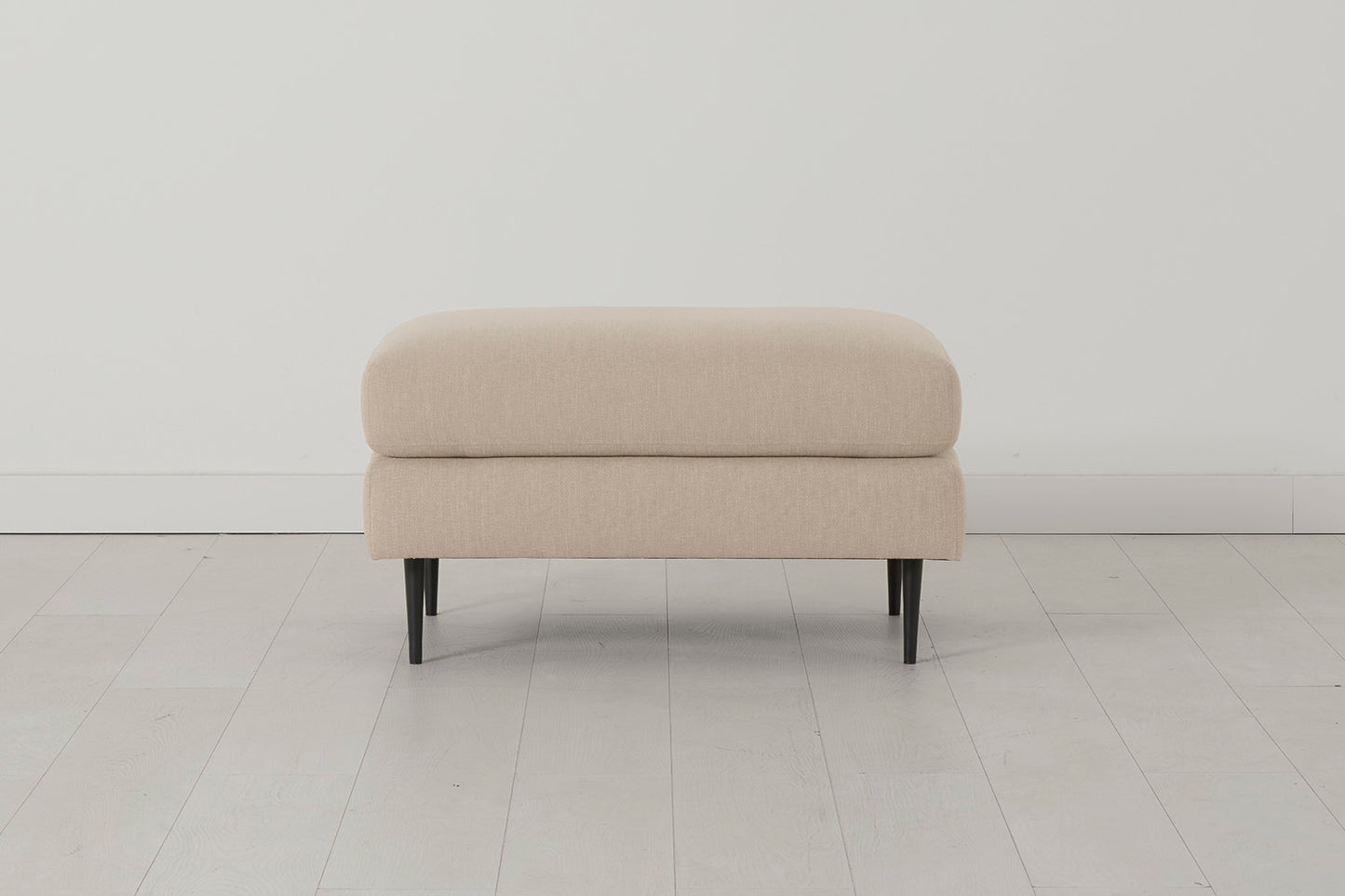 Model 19 Ottoman, Oatmeal