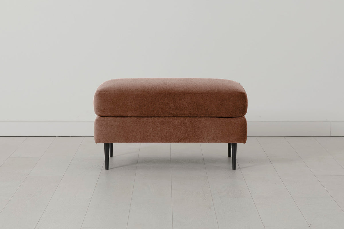 Model 19 Ottoman, Russet