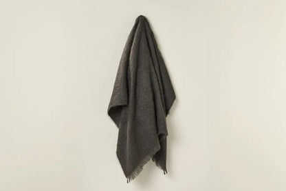 Mohair Throw Gun Metal image 01