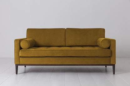 Model 02 2-Seater Sofa, Mustard