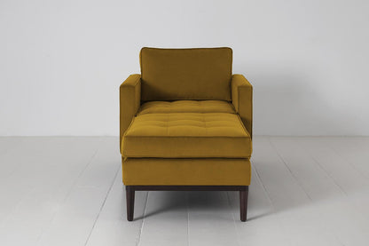 Model 02 Chaise Longue, Mustard