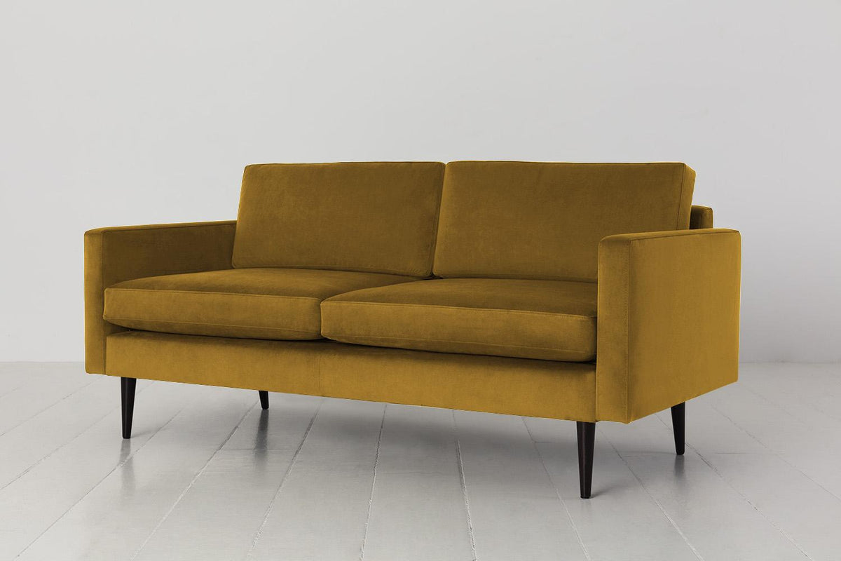 Model 01 2-Seater Sofa, Mustard