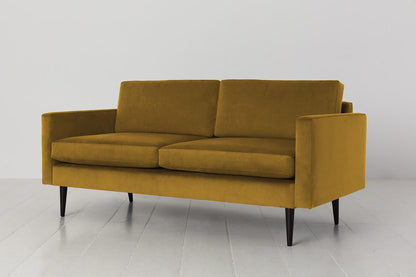 Model 01 2-Seater Sofa, Mustard
