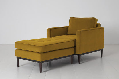 Model 02 Chaise Longue, Mustard