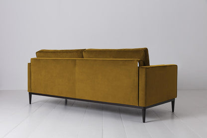 Model 02 3-Seater Sofa, Mustard